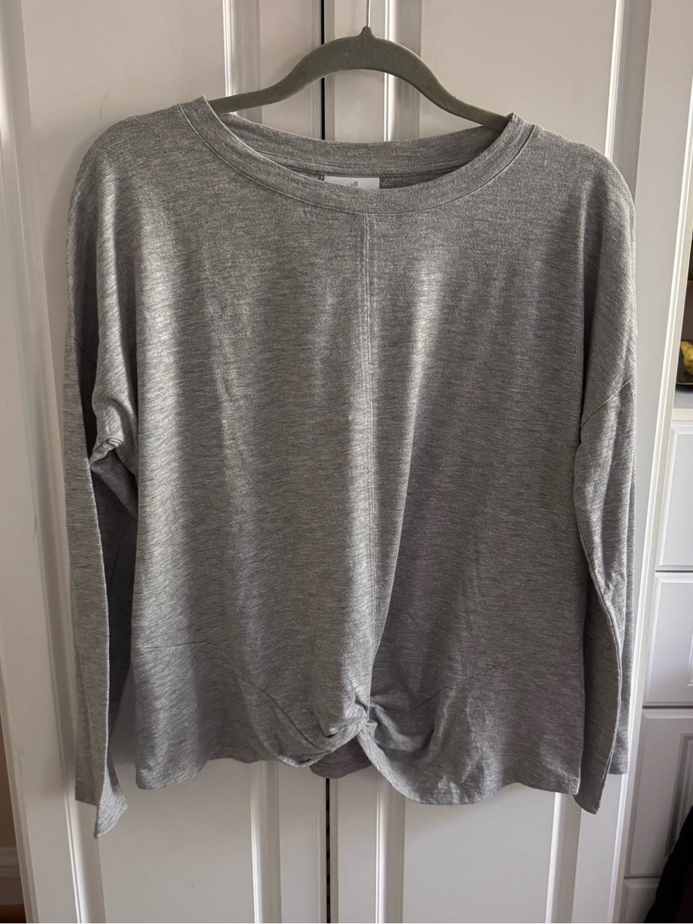 Jjill small knot waist top like new